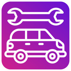 Car service Vector Icon Design Illustration