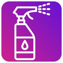 Spray Bottle Vector Icon Design Illustration