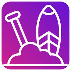 Sup Vector Icon Design Illustration