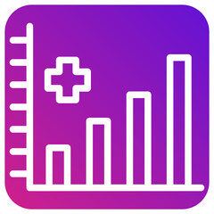 Chart Vector Icon Design Illustration