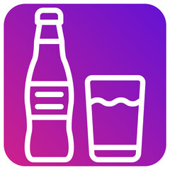 Soft Drink Vector Icon Design Illustration