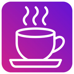 Tea Cup Vector Icon Design Illustration
