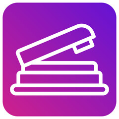 Stapler Vector Icon Design Illustration