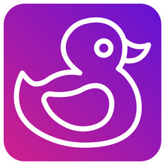 Obraz premium Swan Vector Icon Design Illustration