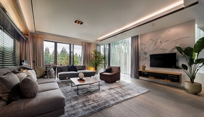 Fototapeta premium modern living room