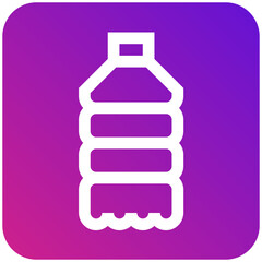 Water Bottle Vector Icon Design Illustration