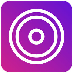 Plate Vector Icon Design Illustration