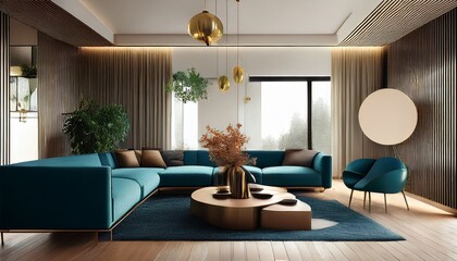 Fototapeta premium modern living room