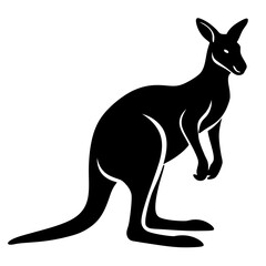 kangaroo vector illustration