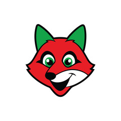red fox cartoon