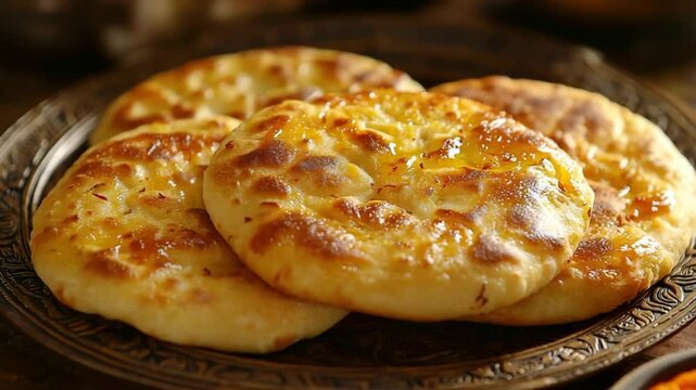 indian sheermaal bread video