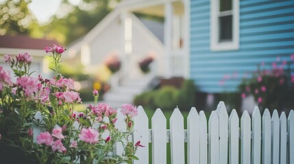 classic small suburban house
