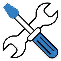 Settings Configuration and Preferences vector Icon Design