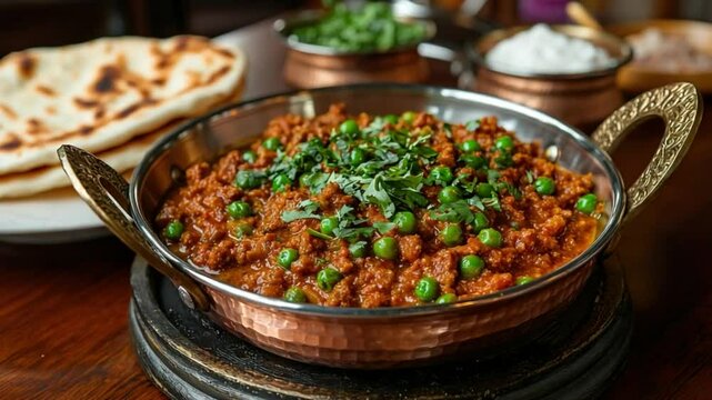 keema matar video indian cuisine