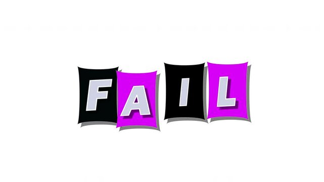 Fail means not succeeding in achieving a goal or completing a task as expected.