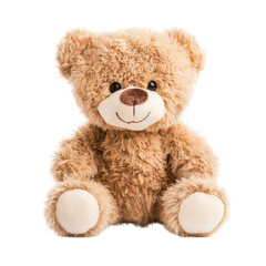 Obraz premium Soft and Cuddly Stuffed Bear Toy for Children and Adults, Perfect for Gifts and Home Decor