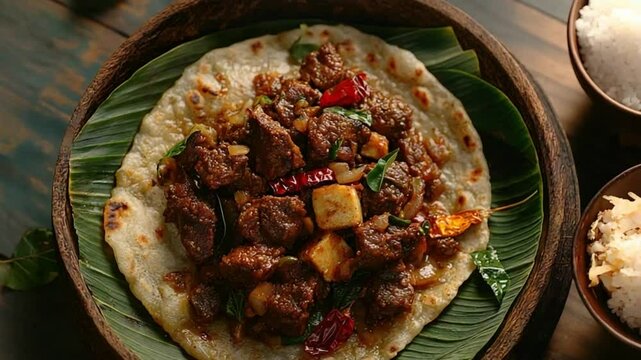 kerala beef fry video indian cuisine