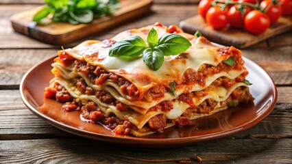 lasagna with tomato sauce and parmesan, lasagna chicken breast with vegetables