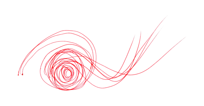 Red grunge pen lines, messy lines, hand drawn sketch, abstract doodle, isolated chaotic lines, grunge overlapping lines texture, artwork, ink, transparent background. - Powered by Adobe