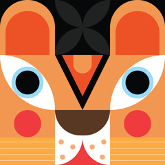 Modern Geometric Vector Seamless Pattern Digital Paper – Abstract Minimalist Background Design, Repeating Lines and Shapes, Contemporary Printable Texture for Scrapbooking, Web Design, Fabric, Package