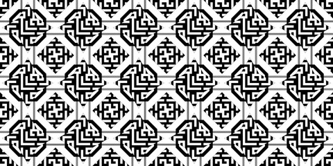 Seamless Repeating Decorative Transparent Retro Vintage Art Deco Style Patterns with Geometric and Linear Shapes for Background Design of Cards, Brochures, Invites and Surfaces