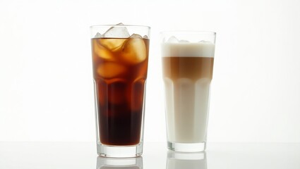 Iced Coffee and Iced Latte Beverages