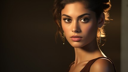 face model woman portrait lighting
