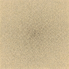 Beige speckled texture background with black dots. Abstract grainy pattern surface, noise effect. Neutral cream color backdrop, ideal for design, wallpaper, or material texture overlay.