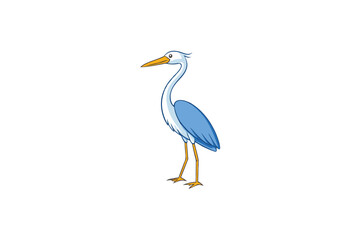 Obraz premium egret blue heron ardea cinerea