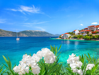 Fiskardo village, Kefalonia island, Greece