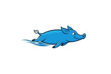 blue whale cartoon