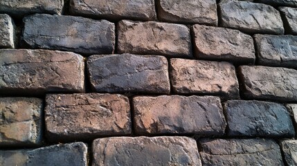 Mason laying bricks for a garden wall. Featuring masonry expertise