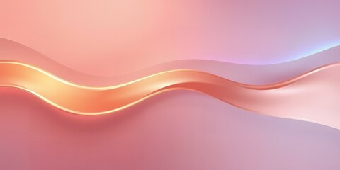 Obraz premium Abstract Pink and Gold Wave Background Design Modern Elegant Fluid Smooth Gradient Texture