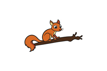 squirrel with a tree
