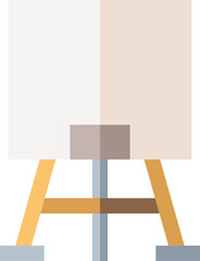 canvas Illustration on a white background     