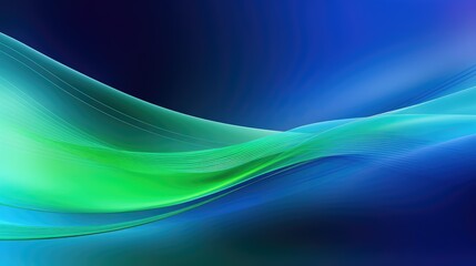 Naklejka premium cosmic blue and green abstract background