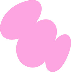 Pink Zigzag Abstract Design