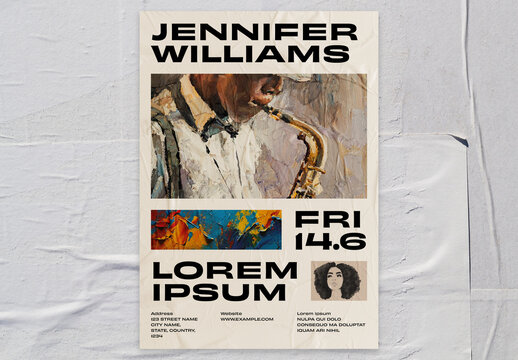 Vintage Event Poster