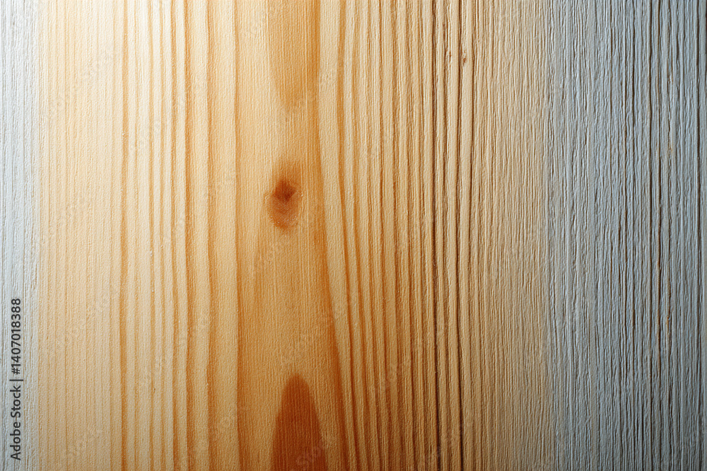 Poster natural pine wood texture with vertical grain pattern, showcasing warm tones and smooth surface