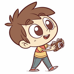 little girl with a lollipop