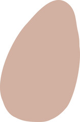 Abstract Oval Random Mid Century Shape