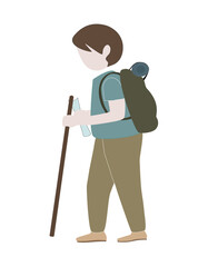 Fototapeta premium hiking