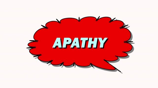 Apathy is a lack of interest, enthusiasm, or concern.
