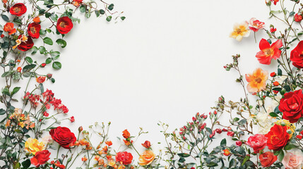 Elegant wedding invitation card background . Minimal hand painted watercolor botanical flowers texture template background. Design for wedding, vip cover, poster, rsvp moderncard.Valentine's Day