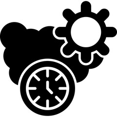 Cloud Optimization Icon