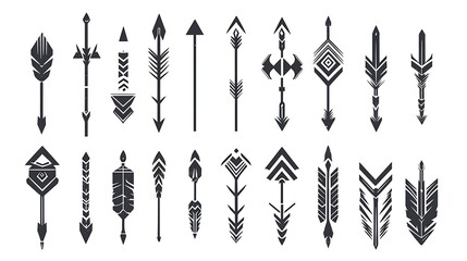Tribal Arrowhead Designs