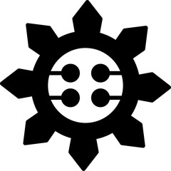 Obraz premium Automated Reasoning Icon