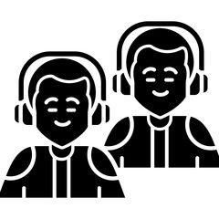 Call Center Team Icon