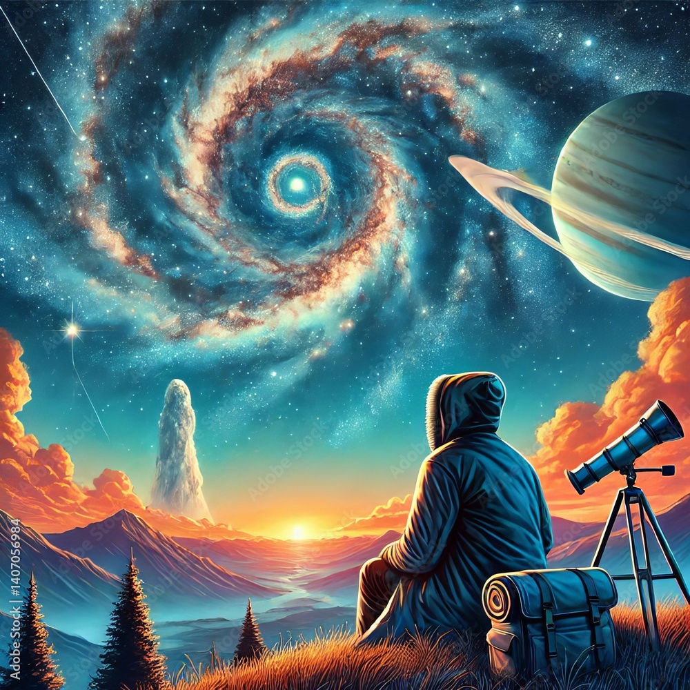 Canvas Prints variant join an astronomy club