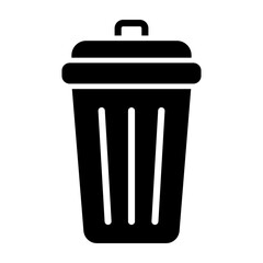 Delete Vector Glyph Icon Design